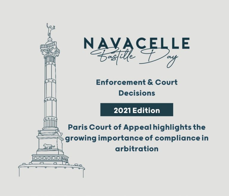 Paris Court of Appeal highlights the growing importance of compliance in arbitration