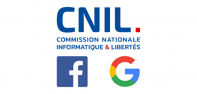 CNIL Facebook Google