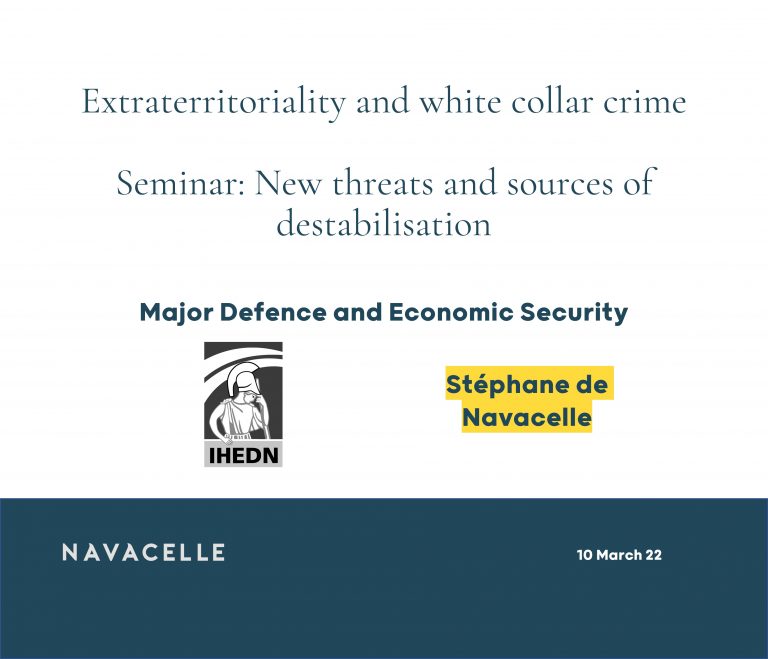 Extraterritoriality and white collar crime