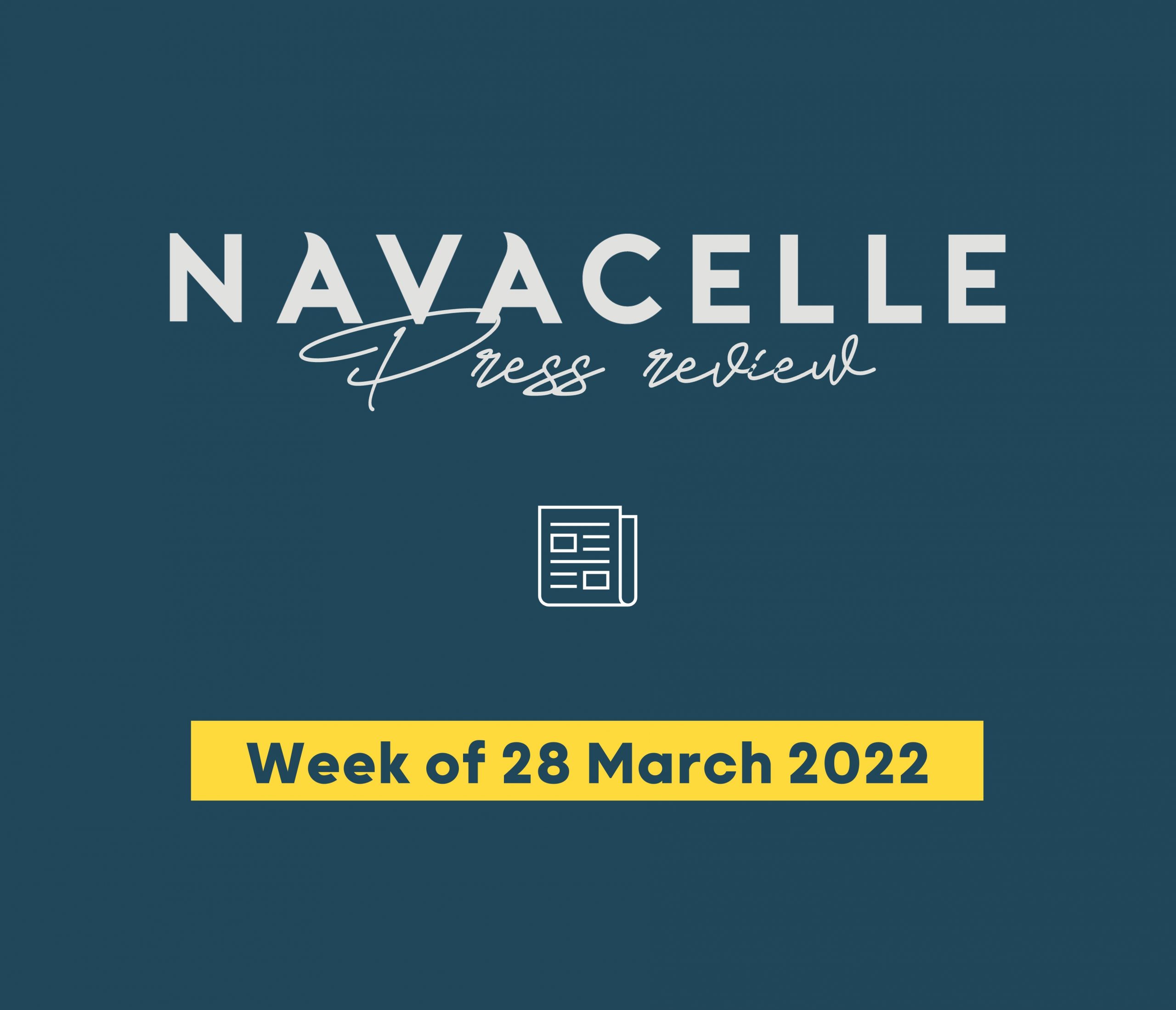 Press review – Week of 28 march 2022
