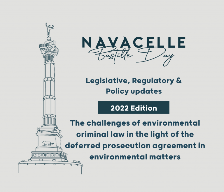 The challenges of environmental criminal law in the light of the deferred prosecution agreement in environmental matters