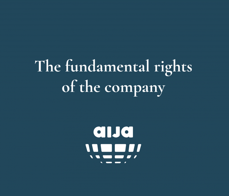The fundamental rights of the company - AIJA