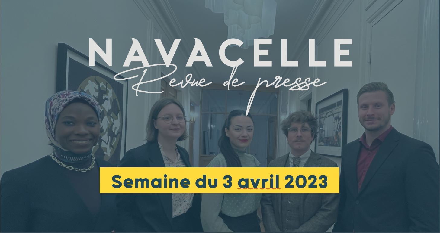 Revue de presse – Semaine du 3 avril 2023